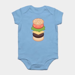 burger E X P A N D Baby Bodysuit